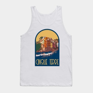 Cinque Terre Decal Tank Top